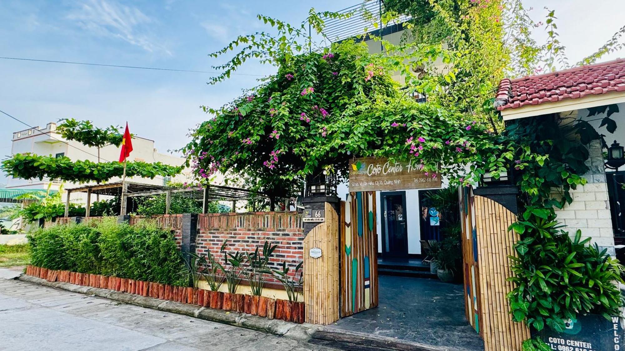 Coto Center Homestay Дао Ко То Екстериор снимка
